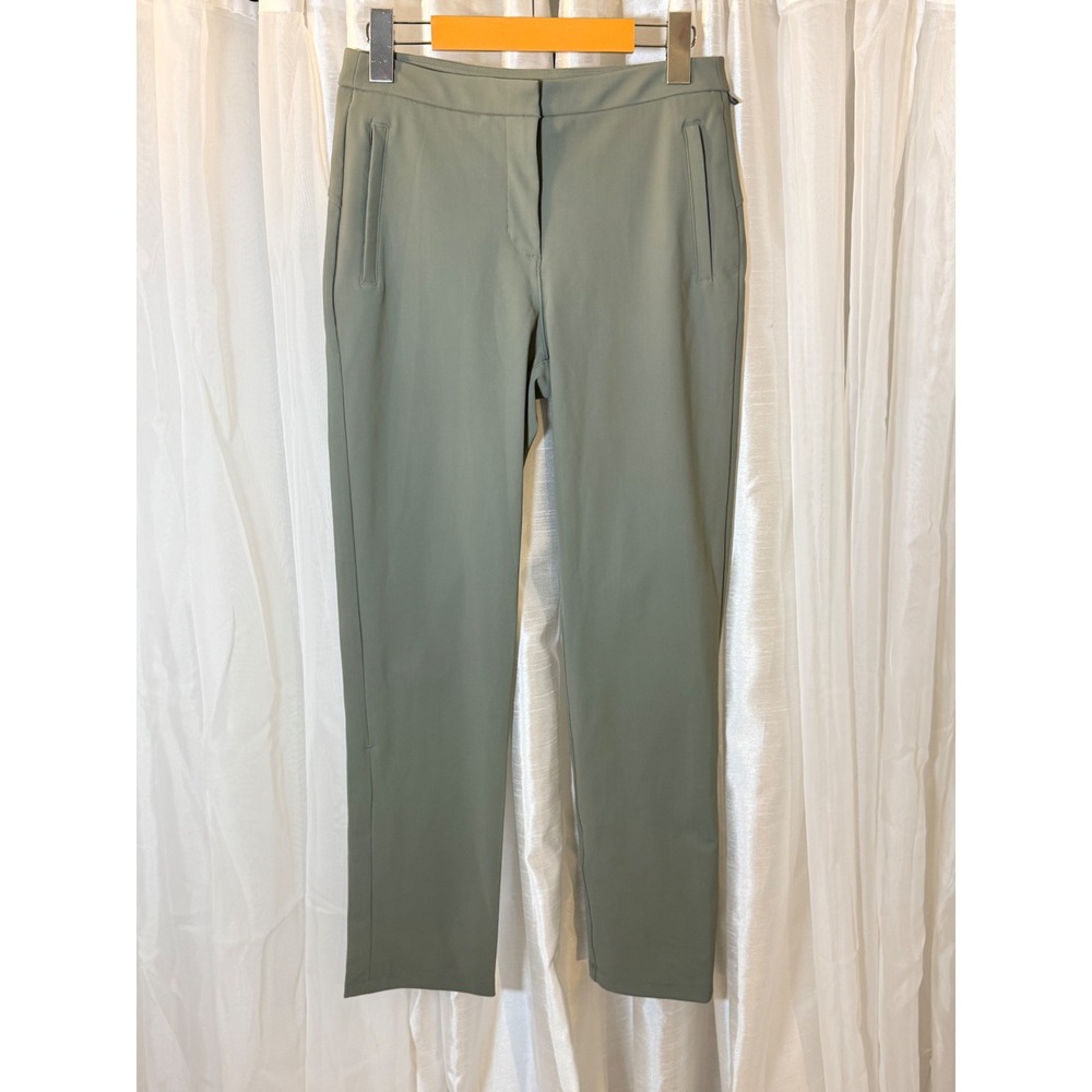 Lululemon Here to There Pants Women 4 Sage Green High Rise Slim Fit W5BO8S